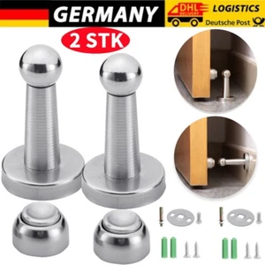 2 STK Edelstahl Türstopper Magnet Türstopper Magnetisch Türhalter Türfeststeller - Bild 1 von 12