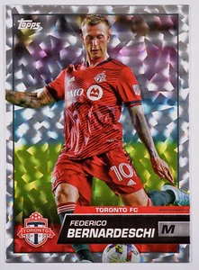 FEDERICO BERNARDESCHI - 2023 Topps MLS Icy White Foil #118 Toronto FC - Picture 1 of 2
