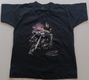 Elvis American Classic 1992 Fruit Of The Loom Best Kids 6-8 Black T Shirt USA - Picture 1 of 12