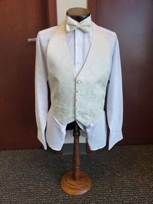 Chaleco Formal - Estampado Paisley - Excelente Estado Usado - REN Foto 1 de 4