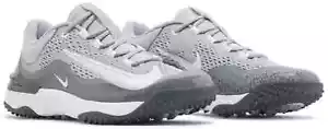 Nike Alpha Huarache Elite 4 Turf Low Baseball Shoes Grey (DJ6523-010) Men's 9 - Picture 1 of 6