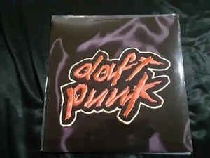 Daft Punk Homework LP 2001 Pressing Techno Electro House Rare - Picture 1 of 3