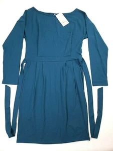 PRETTYGARDEN Women's 2020 Casual Long Sleeve Sheath Belted Dress w Pockets M - Picture 1 of 6