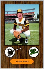 1978 Family Fun Centers San Diego Padres Randy Jones #16 NM or Better