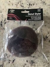 Salon Care Donut Styler Brown 4.7 Inches Perfect For Hair Bun New
