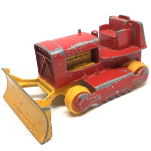Lesney Matchbox King Size Case Tractor No. K-17 1969 Red/Yellow Made In England - Picture 1 of 10