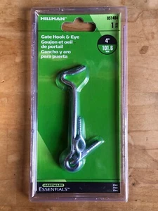 Torhaken & Öse 4" Haken mit Ösenriegel Türtor Zink Hillman - Bild 1 von 3