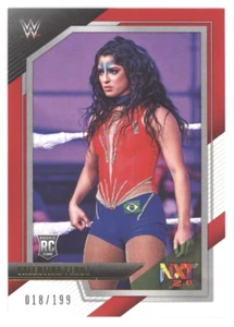 Valentina Feroz 2022 Panini WWE NXT Base Rookie Red Parallel 18/199 RC - Bild 1 von 2