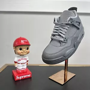 NUEVO Nike Jordan 4 Retro SE Paris Olympic Gris Cemento Húmedo Hombres GS Talla HM8965-001 - Imagen 1 de 5
