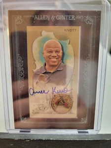 Andre Knott Framed Mini Auto Black 16/25 2023 Topps Allen & Ginter Auto - Picture 1 of 2