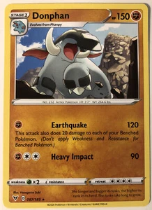 Pokemon Vivid Voltage Donphan 87/185 NM/M - Picture 1 of 1