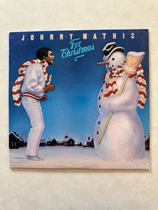 Johnny Mathis - For Christmas - EX 1984 Columbia vinyl LP - CAROL OF THE BELLS - Picture 1 of 4