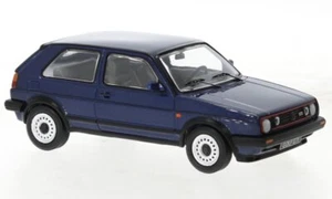 VW Volkswagen Golf II GTI - 1984 - bluemetallic - IXO 1:43 - Picture 1 of 6