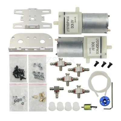 Roboterarm vier Saugnäpfe mechanischer Arm Manipulator Vakuumpumpe DIY Kit - Bild 1 von 4