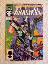 The Punisher 1 VG/FN 1st Ongoing Title 1987 Marvel Comics Frank Castle