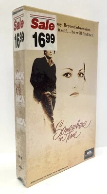 Somewhere in Time (VHS, 1996) NEW SEALED!!  Christopher Reeve Foto 1 de 4