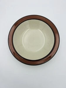 Vintage MCM Rainbow Steinzeug 660 Espresso Servier Gemüse Schüssel 9,5" - Bild 1 von 6