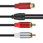 RCA Cable 1 to 2 Splitter RCA Cable for Power Amplifiers Home Theaters