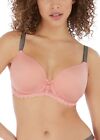 Freya~Offbeat U/W Moulded Bra-Upto-Hh-Cup-Rosehip-Aa5450rop-Separates Avail-Cs