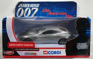 TY07501 Aston Martin Vanquish Corgi Ultimate Bond Collection Die Another Day - Picture 1 of 3