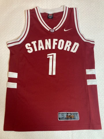 Nike Elite Stanford Cardinals #1 Adult NCAA Red Basketball Jersey Size S Cover