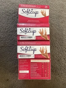 Instead Softcups -56 Cups!- Feminine Protection 14/box 4 Boxes Lot New Sealed - Picture 1 of 1
