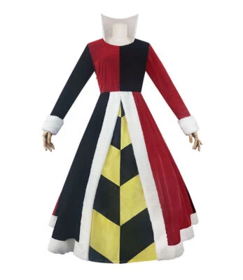 Alice In Wonderland Cosplay Costume Queen Of Hearts Dress Red Queen Dress - Image 1 of 4