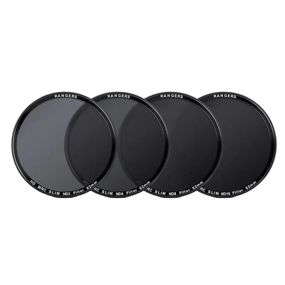 4Pcs/Set ND Filter ND2 ND4 ND8 ND16 Neutral Density Filtors for Digital CameraWi - Image 1 of 4