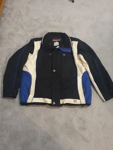 KARBON Ski Coat Nylon Waterproof Windbreaker Outdoor Ski Size XL Detachable Hood - Picture 1 of 5