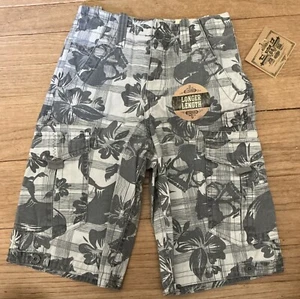NUEVO CON ETIQUETAS PANTALONES CORTOS CARGO ROUTE 66 NIÑOS LARGO MÁS LARGO TALLA 6 - Imagen 1 de 3