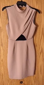 Starlet Wars Taupe Halter DressSize M - Picture 1 of 3