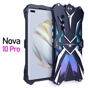 Powerful Shockproof Metal Armor For Huawei nova10 Pro Case Cover Aluminum Bumper - Picture 1 of 10