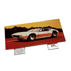 Corgi Toys  271 Ghia Mangusta De Tomaso Box Header Card Only - Picture 1 of 4