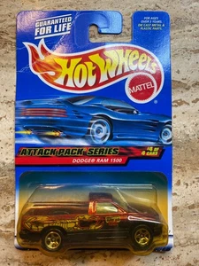 Hot Wheels 2000 Dodge Ram 1500 Attack Pack Series Die-Cast Collectible Car In Or - Picture 1 of 2