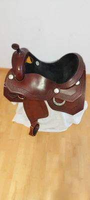 Westernsattel Deuber & Partner Opus, 2212 Pro Flex M, 16" - Bild 1 von 4