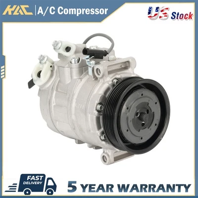 Compresor de aire acondicionado con embrague para BMW 328i xDrive 2009-2011 328i 2007-2011 325i 2006 Foto 1 de 4