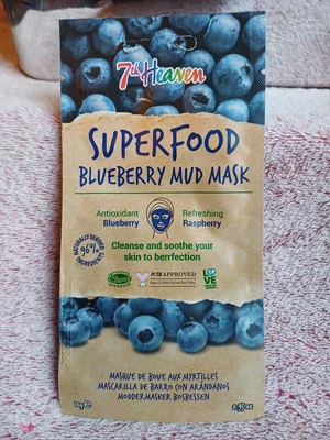 7TH HEAVEN Superfood Blueberry Mud Mask 10g - Image 1 of 2