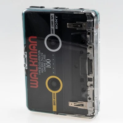 Sony WM-EX621 Walkman Transparent Kassettenspieler durchsichtig Neuer Riemen etc - Bild 1 von 4