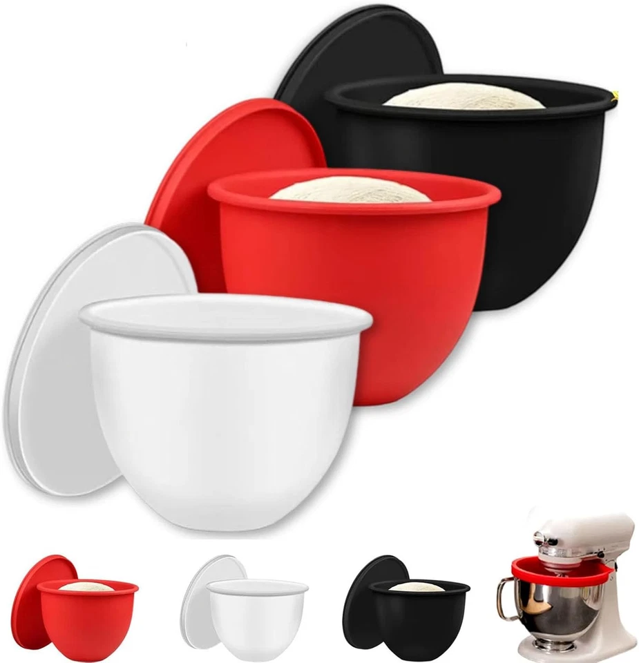 Mixaid Silicone Liners for Kitchen, Silicone Liners for Kitchen Tilt-Head 5 Qt M - Image 1 of 4