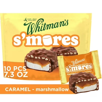 Whitman's S'mores Caramel in Milk Chocolate- Individually Wrapped Pieces- 1 BAG - Image 1 of 4