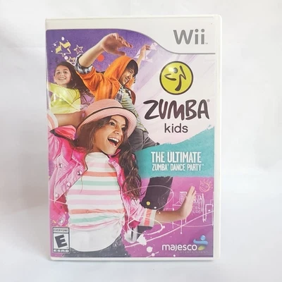 Zumba Kids (Nintendo Wii, 2013) Buen Estado -CIB - Envío Rápido Foto 1 de 4