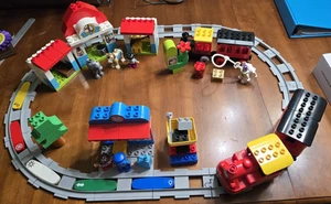 Lego DUPLO 10874 Steam Train Set with 2 Extra Sets - Toy Story and Pony Stable - Picture 1 of 16