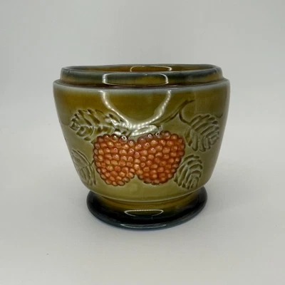 Olla de cerámica vintage Wade Ireland plato de caramelo de bayas casa rústico sin tapa Foto 1 de 4