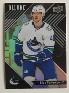 2024-25 Upper Deck Allure Black Rainbow Elias Pettersson #100 - Picture 1 of 2