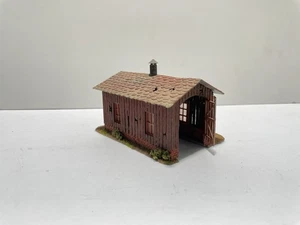 M2 Ho Scale Modelleisenbahnen Zug Gebäude Holz Lager Schuppen detaillierte Landschaft - Bild 1 von 13