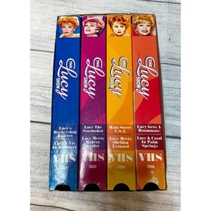 Vintage I Love Lucy 4 Stück VHS Kassettensammlung Jahre 1962-1974 - Bild 1 von 2