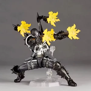 New Venom Revoltech Amazing Yamaguchi Figures Agent Venom Anime Figure Model - Picture 1 of 7