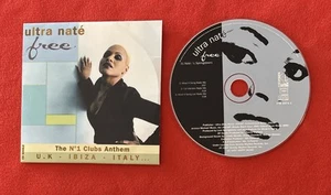 Ultra Naté Free Happy Music 1997 Guter Zustand CD Single 3 Titel - Bild 1 von 2