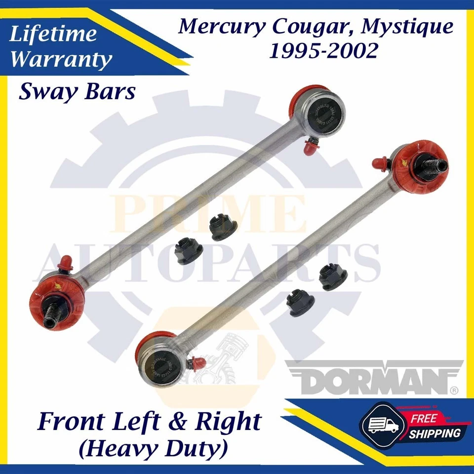 Barras estabilizadoras delanteras Dorman OEM para Mercury Cougar/Mystique HD 1995-2002 9 años de garantía Foto 1 de 4