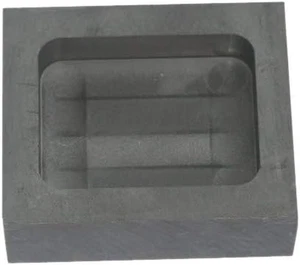 Barrenform für Gold Silber Graphit Tiegel zum Schmelzen Gießen Verfeinern - Bild 1 von 3